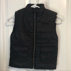 Kenneth Cole Reaction Pinstripe Puffy Vest Size 4T
